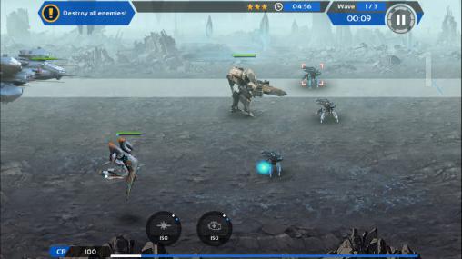 Gameplay of the Core element for Android phone or tablet.