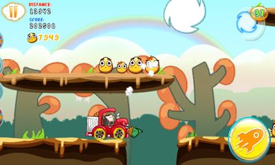 Gameplay of the CornRider for Android phone or tablet.