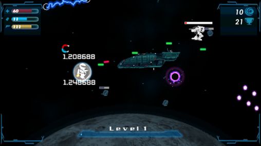 Gameplay of the Cosmostrike for Android phone or tablet.