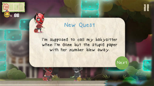 Gameplay of the Count Crunch's candy curse for Android phone or tablet.