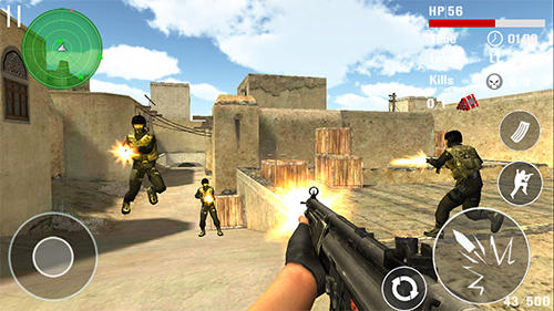 Counter terrorist shoot - Android game screenshots.