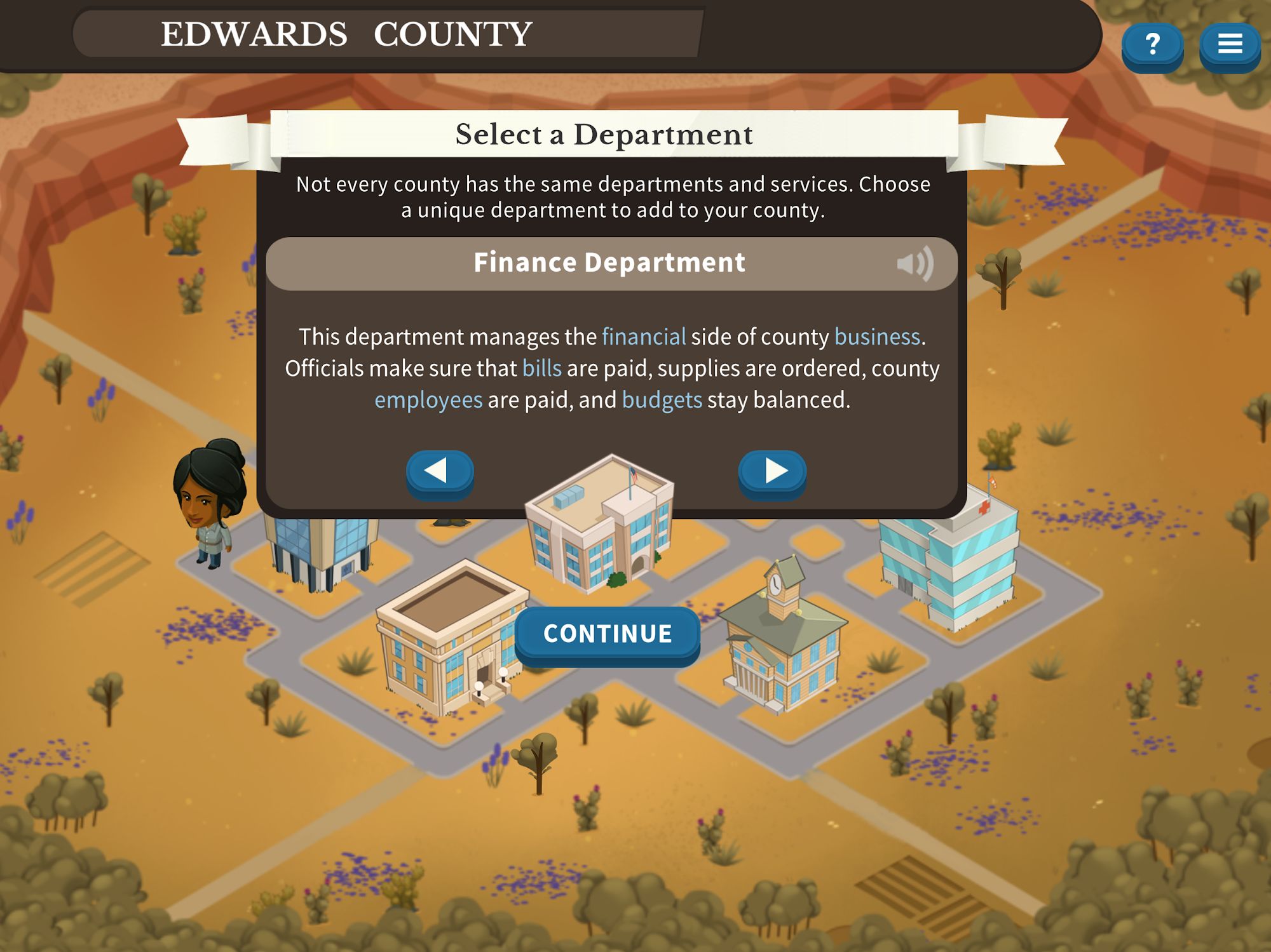 Counties Work - Android game screenshots.