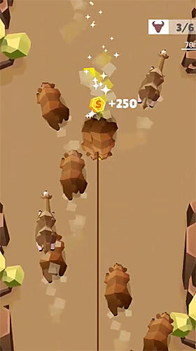 Cowboy GO!: Catch giant animals - Android game screenshots.