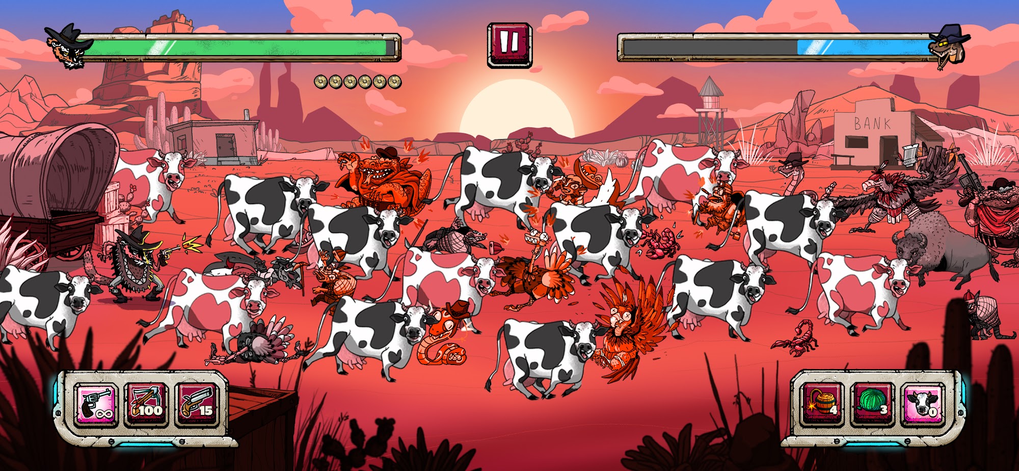Cowboys Galaxy Adventures - Android game screenshots.
