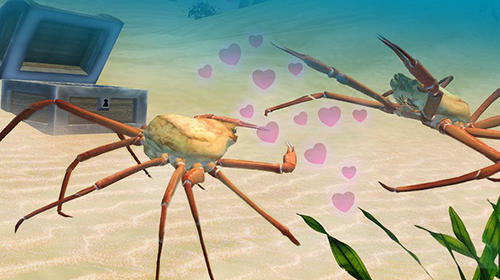 Crab simulator 3D - Android game screenshots.