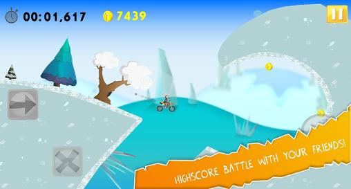 Gameplay of the Crashtest hero: Motocross for Android phone or tablet.