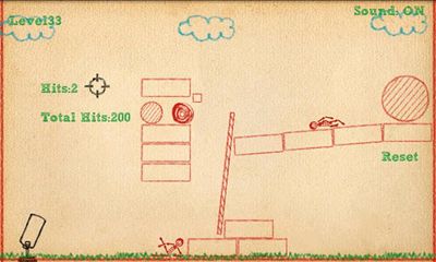 Gameplay of the Crayon Physics Deluxe for Android phone or tablet.