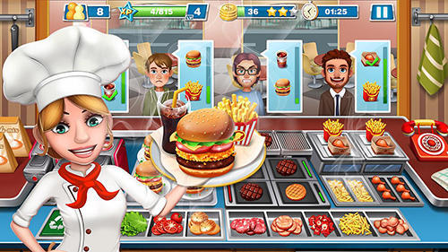 Crazy cooking chef - Android game screenshots.