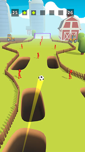 Crazy kick - Android game screenshots.