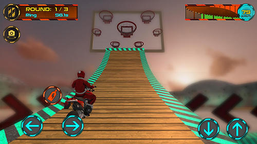Crazy motorbike drive - Android game screenshots.