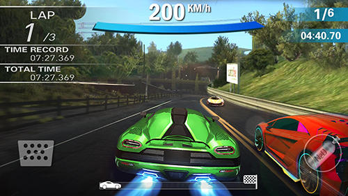 Crazy racing car 3D - Android game screenshots.