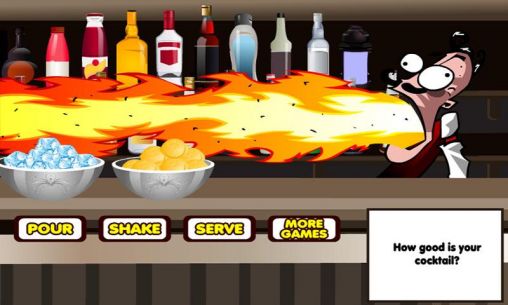 Gameplay of the Crazy bartender for Android phone or tablet.