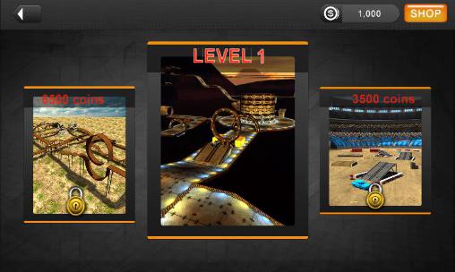 Gameplay of the Crazy bike stunts 3D for Android phone or tablet.