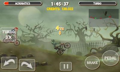 Gameplay of the Crazy Bikers 2 for Android phone or tablet.