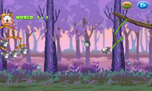 Gameplay of the Crazy cat: Fighting for Android phone or tablet.
