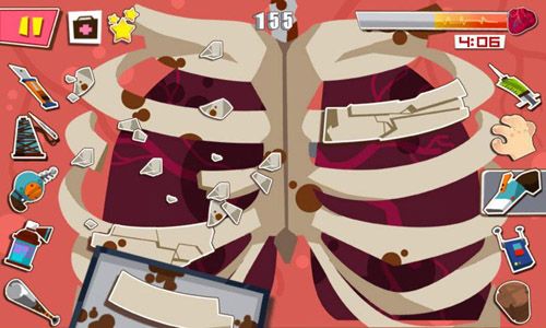 Gameplay of the Crazy doctor for Android phone or tablet.