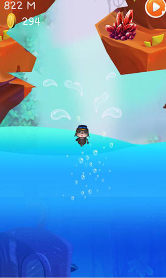 Gameplay of the Crazy falling for Android phone or tablet.