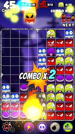 Gameplay of the Crazy ghosts for Android phone or tablet.