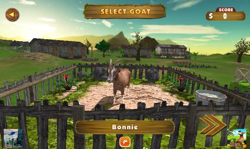 Gameplay of the Crazy goat 3D for Android phone or tablet.