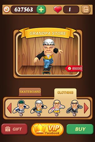 Gameplay of the Crazy grandpa 3 for Android phone or tablet.