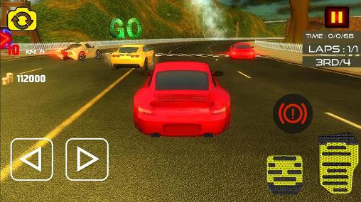 Gameplay of the Crazy racing mania for Android phone or tablet.