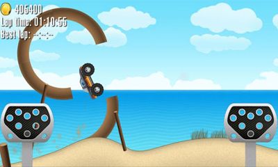 Gameplay of the Crazy Wheels Monster Trucks for Android phone or tablet.