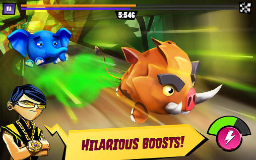 Gameplay of the Creature racer: On your marks! for Android phone or tablet.