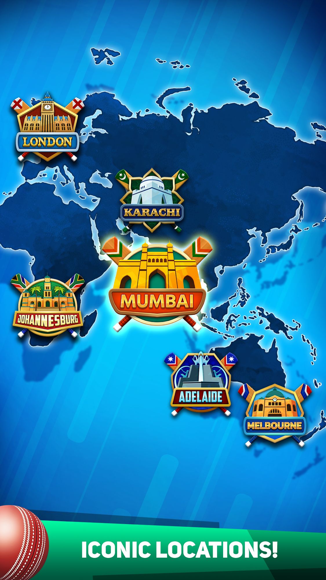 Cricket League - Android game screenshots.