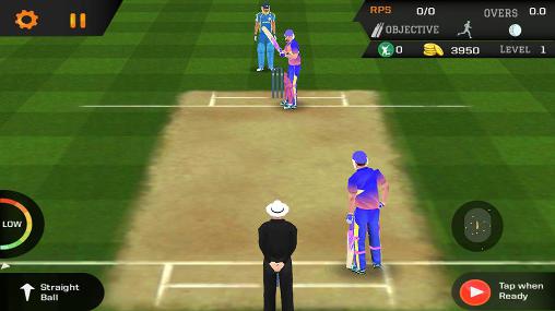 Gameplay of the Cricket unlimited 2016 for Android phone or tablet.