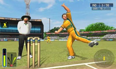 Gameplay of the Cricket World Cup Fever HD for Android phone or tablet.