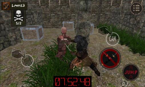 Gameplay of the Crime hunter: Assassin 3D for Android phone or tablet.