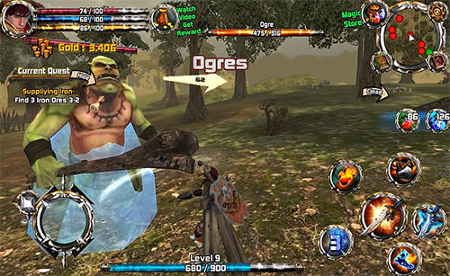 Crimson warden: Clash of kingdom - Android game screenshots.