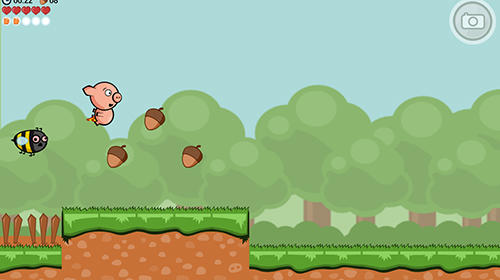 Crisp bacon: Run pig run - Android game screenshots.