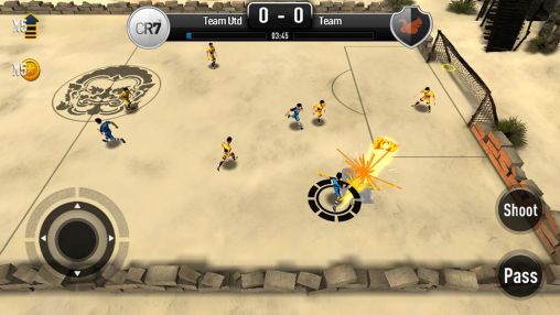 Gameplay of the Cristiano Ronaldo footy for Android phone or tablet.