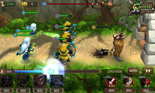 Gameplay of the Critter academy for Android phone or tablet.