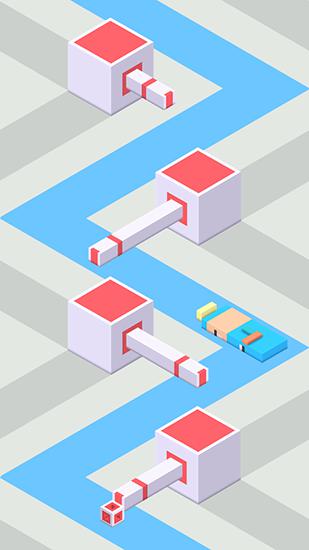 Gameplay of the Crossy Ziggy for Android phone or tablet.