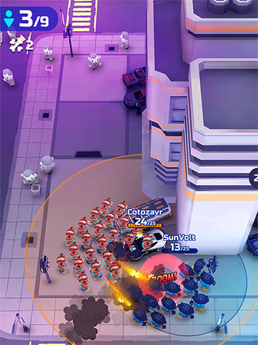 Crowd royale - Android game screenshots.