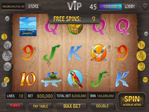 Gameplay of the Crown slots for Android phone or tablet.