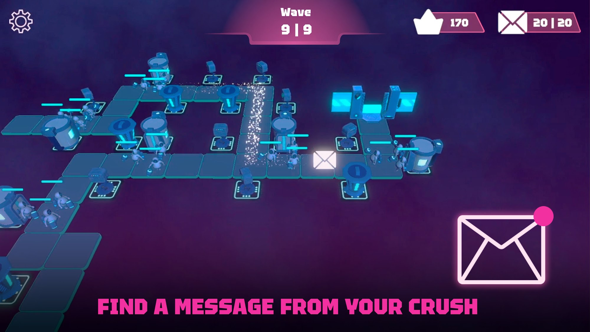 Crush Link TD - Android game screenshots.