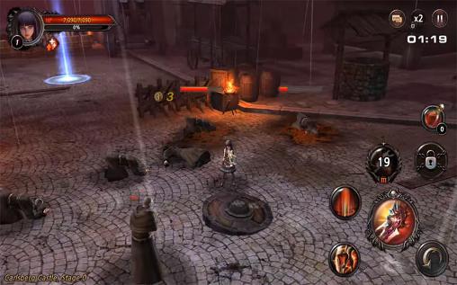 Gameplay of the Cry: The blackened soul for Android phone or tablet.