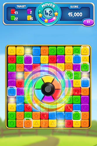 Cube blast - Android game screenshots.