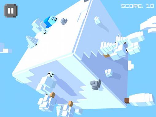 Gameplay of the Cube worm for Android phone or tablet.