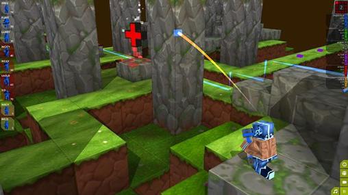 Gameplay of the Cubemen 2 for Android phone or tablet.