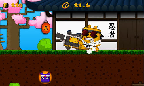 Cubemon ninja school - Android game screenshots.