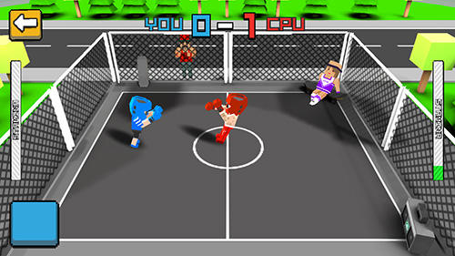 Cubic street boxing 3D - Android game screenshots.