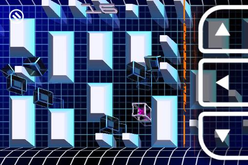 Gameplay of the Cubic runner for Android phone or tablet.