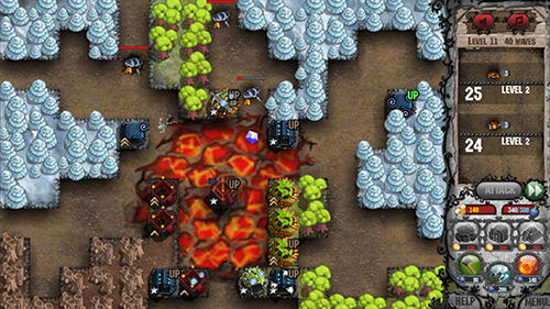 Cursed treasure tower defense - Android game screenshots.