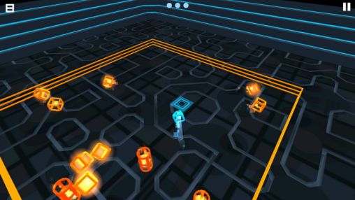 Gameplay of the Cybergon for Android phone or tablet.