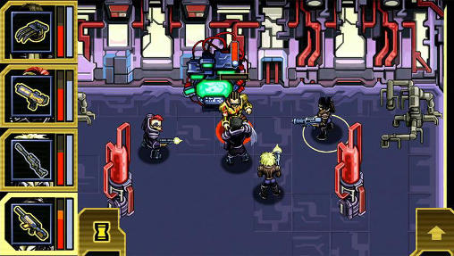 Gameplay of the Cyberlords: Arcology for Android phone or tablet.