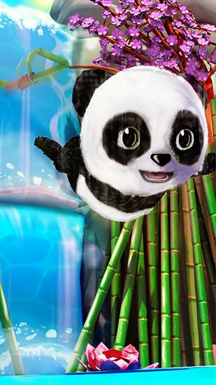 Gameplay of the Daily panda: Virtual pet for Android phone or tablet.